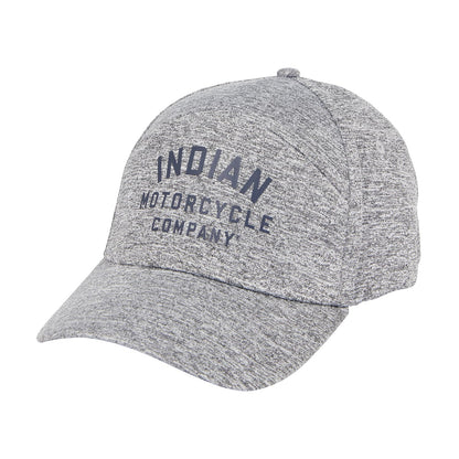 Indian Motorcycle Logo Print Performance Cap, Gray