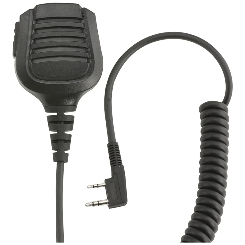Rugged Radios Hand Speaker Mic Waterproof for Handheld Radios