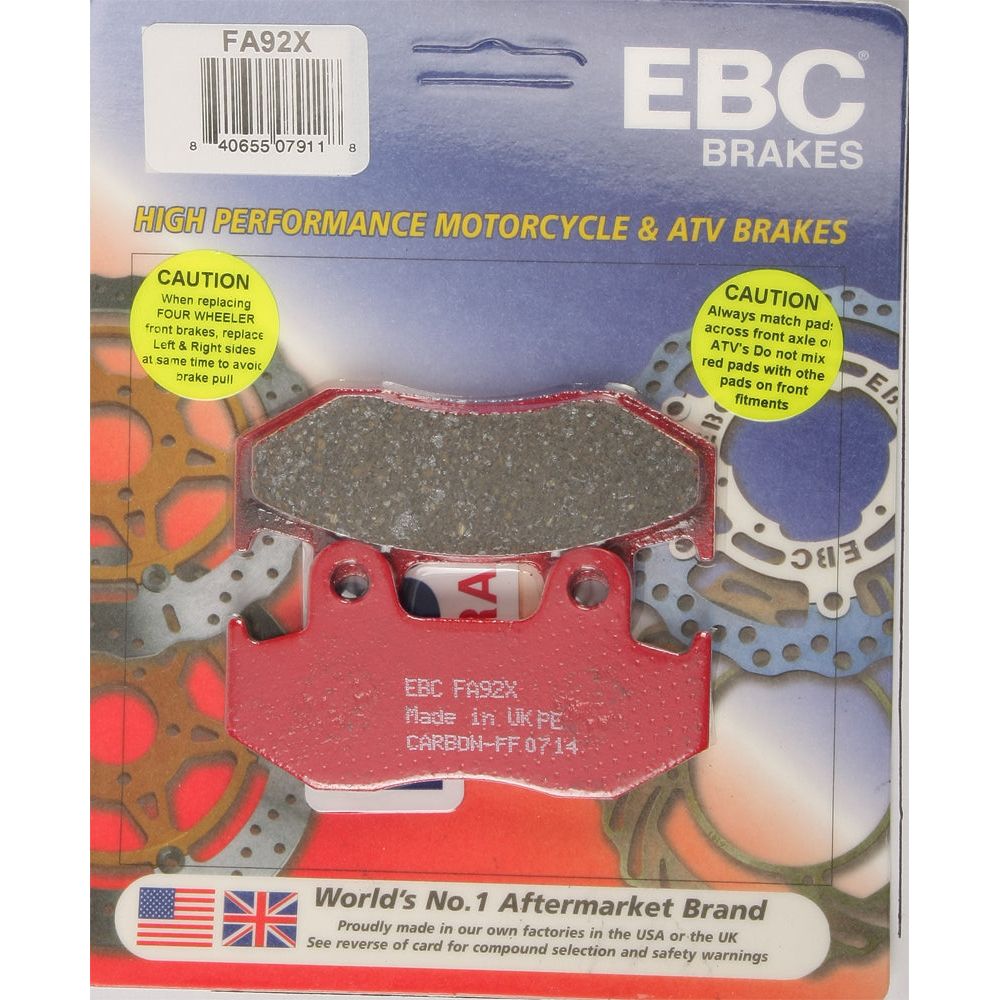 Brake Pads Fa92x Carbon X Series