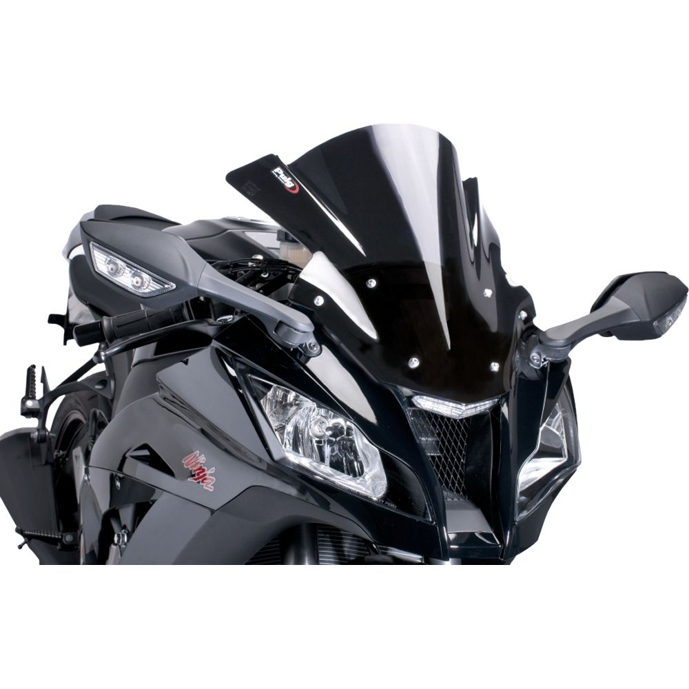 Windscreen Racing Black