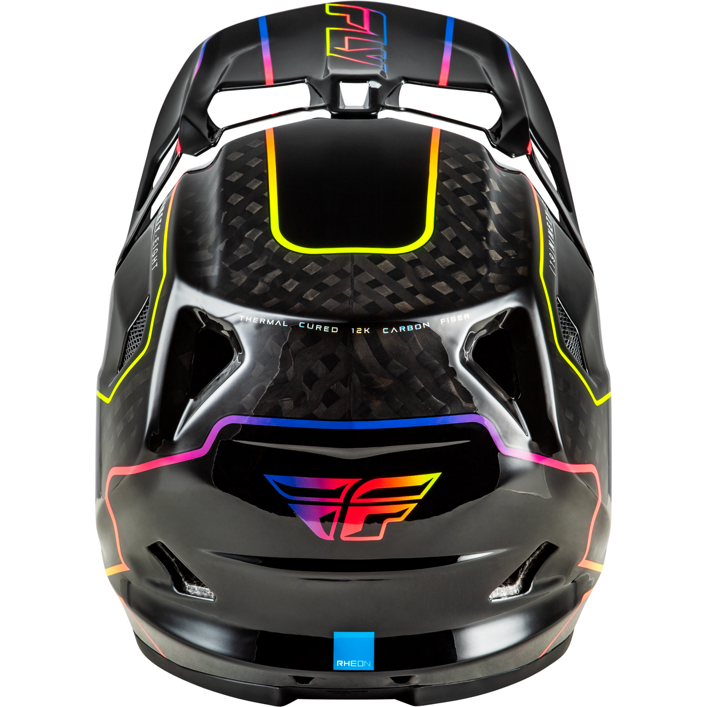 Werx R Flow Carbon Helmet Black Carbon/Black/Multi Md