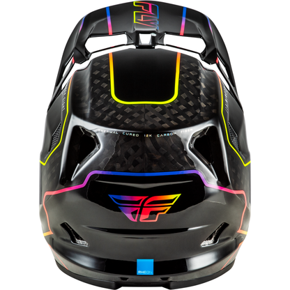 Werx R Flow Carbon Helmet Black Carbon/Black/Multi Md