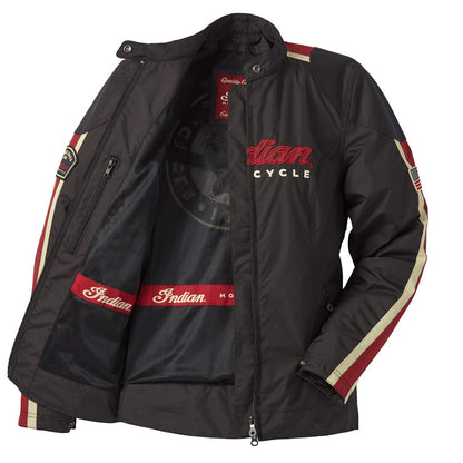 Indian Motorcycle Women's Textile 1901 V2 Jacket, Black - XL