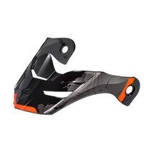 Exo At960 Peak Visor Topographic Black/Orange