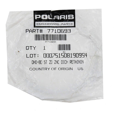 Polaris Slingshot Retaining Ring, Genuine OEM Part 7710693, Qty 1