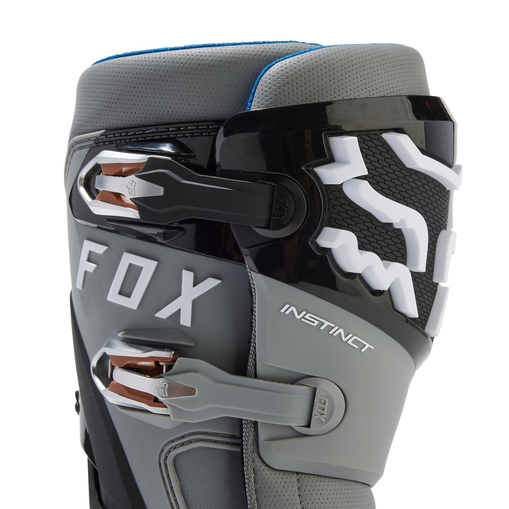 
                      
                        FOX RACING INSTINCT MOTOCROSS BOOTS, BLACK/GREY, 9
                      
                    