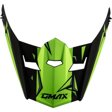 Youth Mx 46y Unstable Visor Matte Black/Green Ys Yl