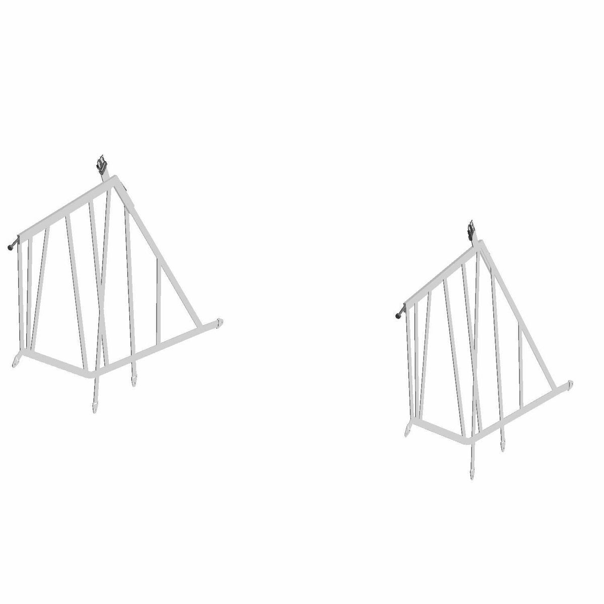 Polaris Ranger Front Door Nets, Genuine OEM Part 2689580, Qty 1