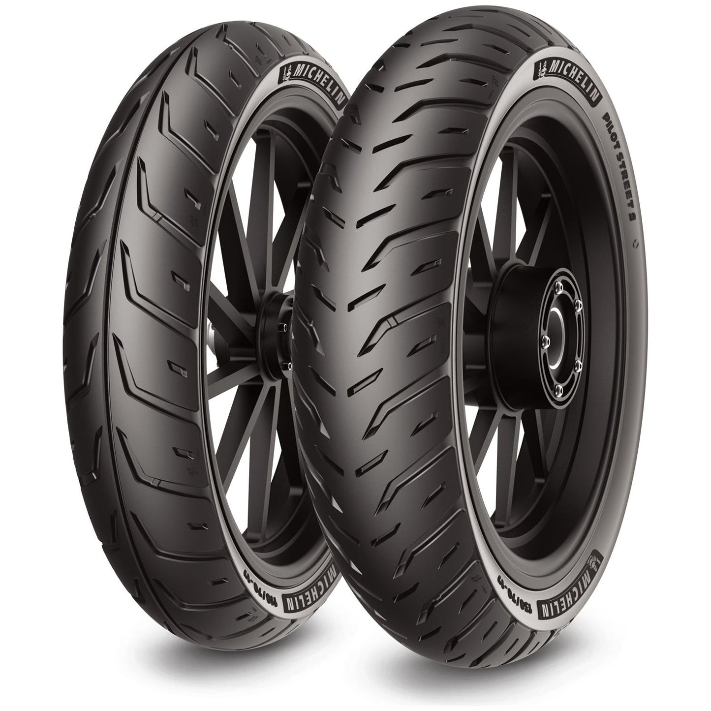 Tire Pilot Street 2 Front/Rear 130/70 12 62s Reinf Tl