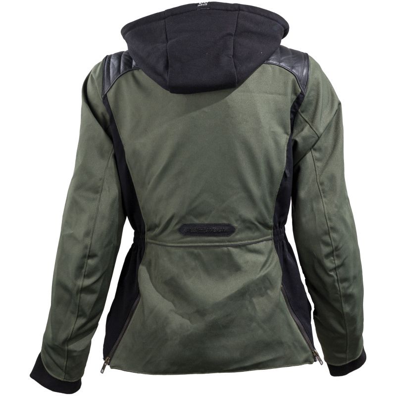 Speed and Strength Daydream Textile Jacket Olive/Black Womens - 2XL