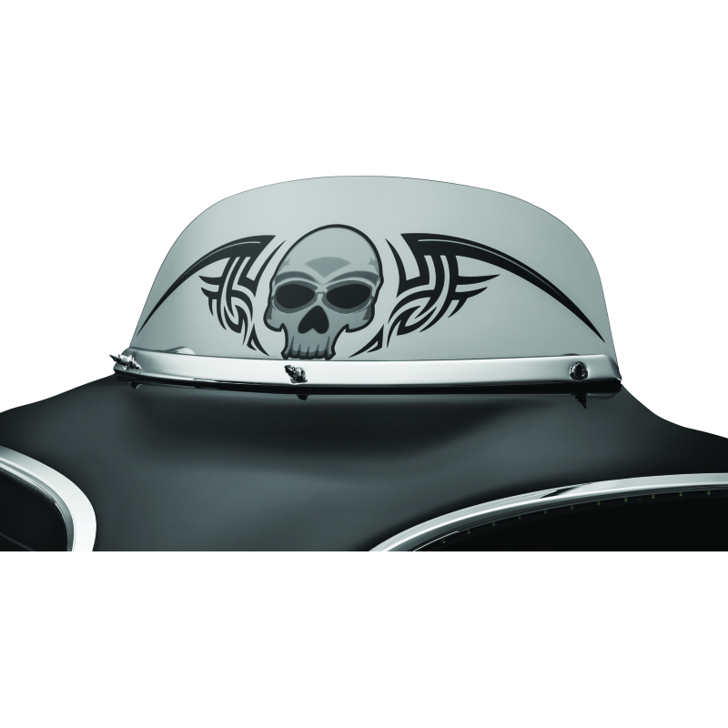 Kuryakyn Smooth Windshield Trim 96-13 Touring Chrome