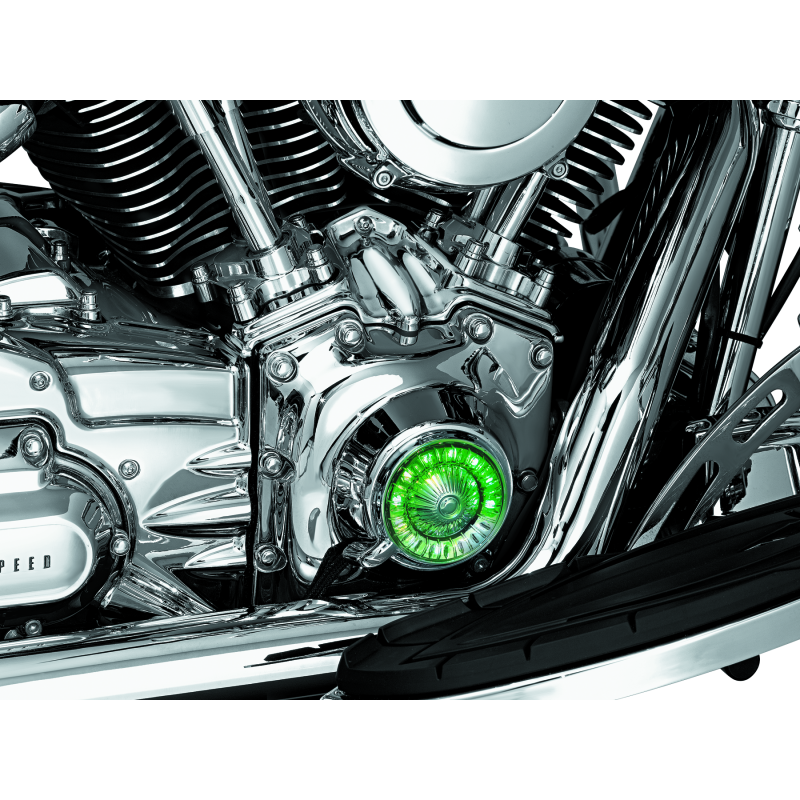 Kuryakyn Tappet Block Accents For Twin Cam Chrome