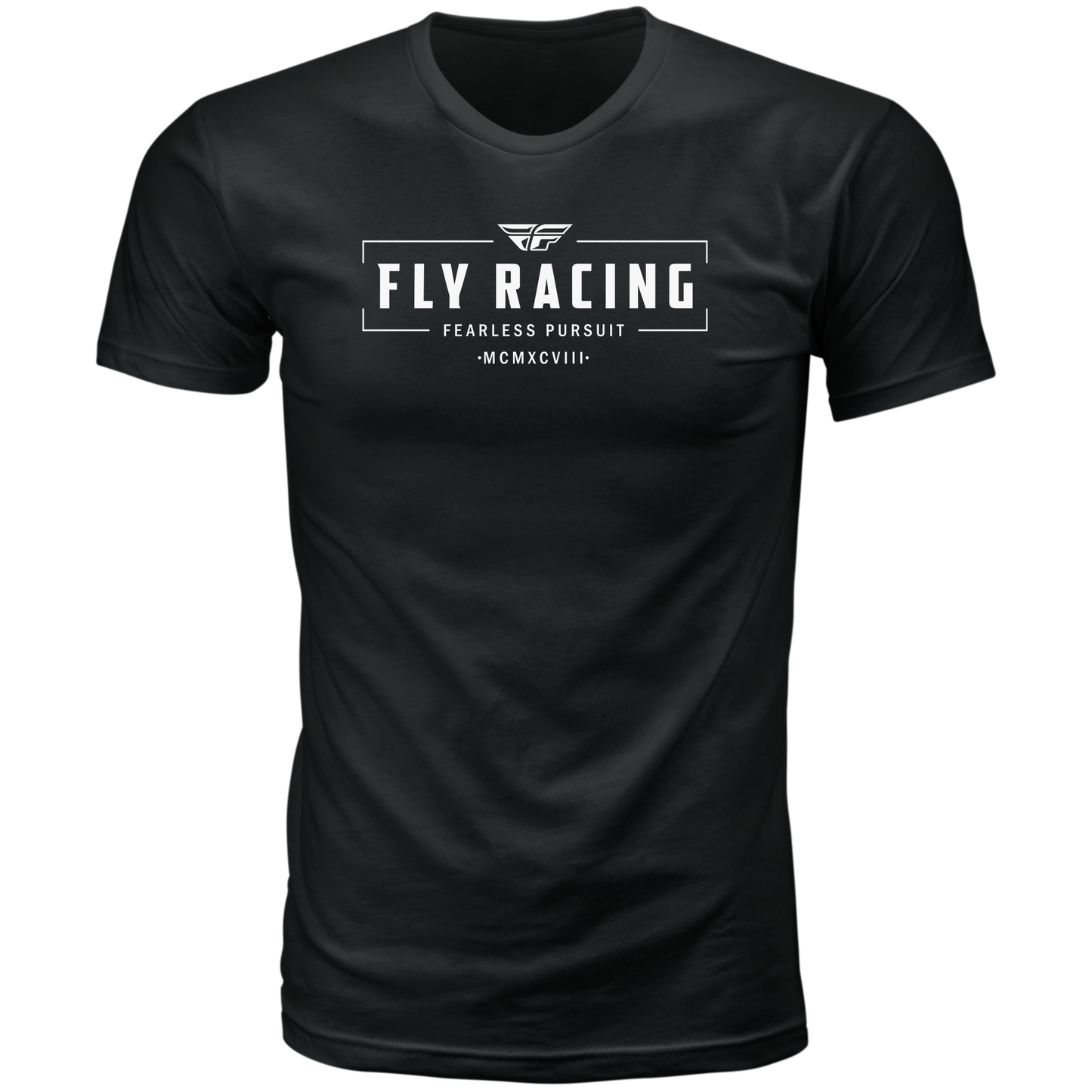 Fly Motto Tee Black Sm