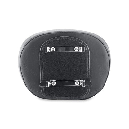 Mustang Harley Low Medallion Sissy Bar Pad (12 inch x 9 inch) - Black