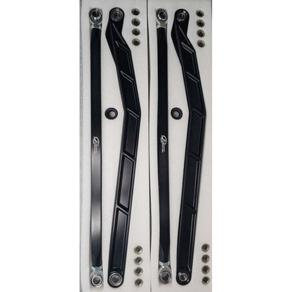 Elektric Offroad 2022+ Polaris Rzr Pro R Turbo R Billet High Clearance Radius Rods Anodized Blk