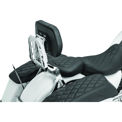 Kuryakyn Neo Driver & Passenger Backrest Chrome