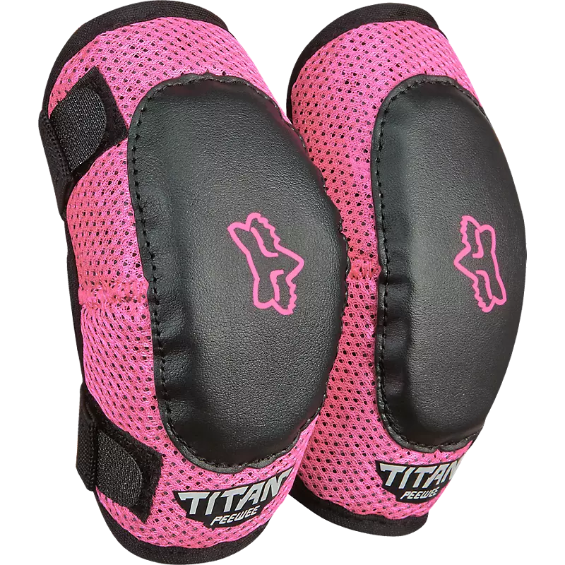 Fox Racing Pink Peewee Titan S/M Elbow Pads - 08038-285-OS