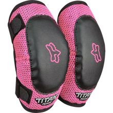Fox Racing Pink Peewee Titan S/M Elbow Pads - 08038-285-OS