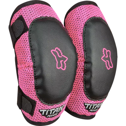Fox Racing Pink Peewee Titan S/M Elbow Pads - 08038-285-OS