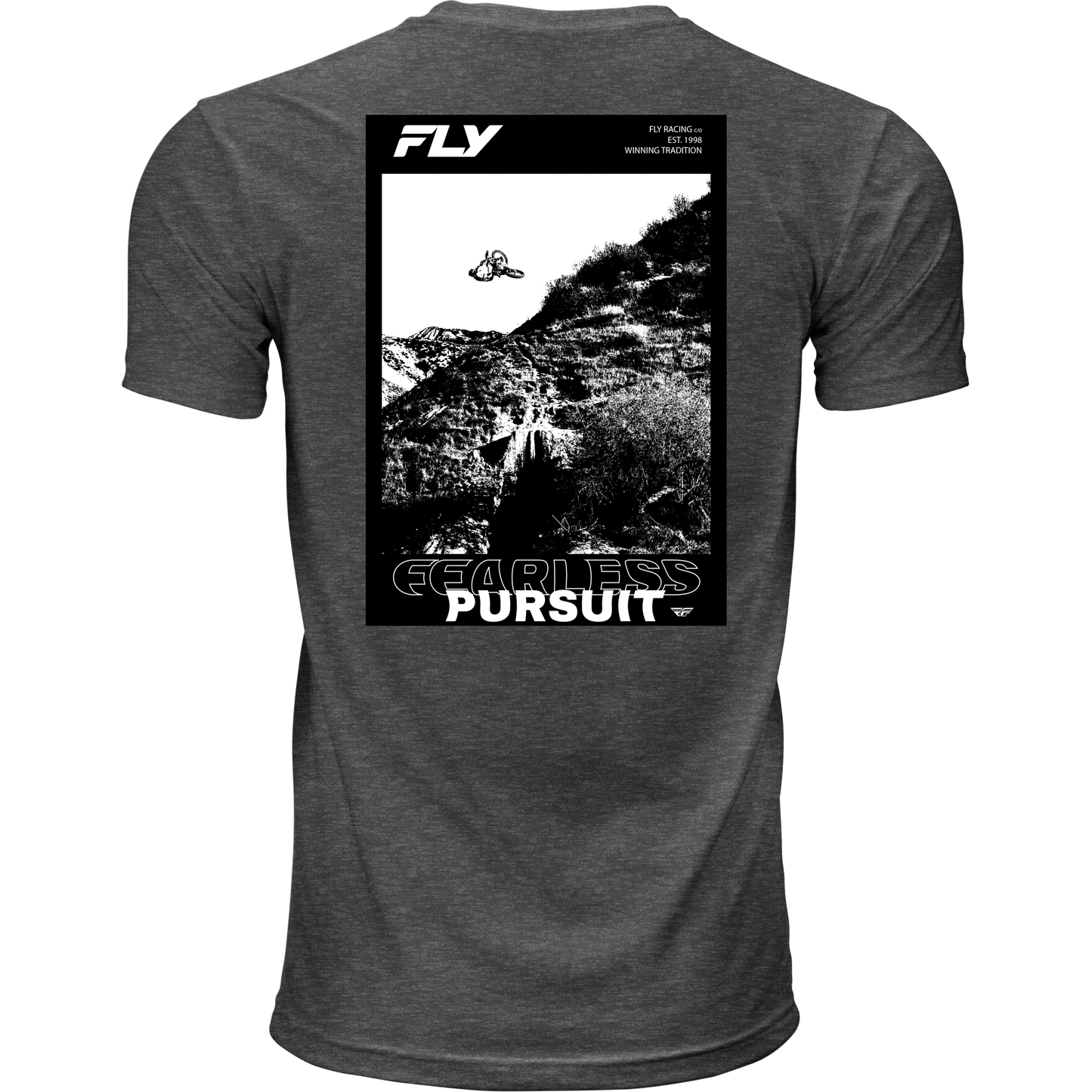 Fly Freeride Tee Grey Sm