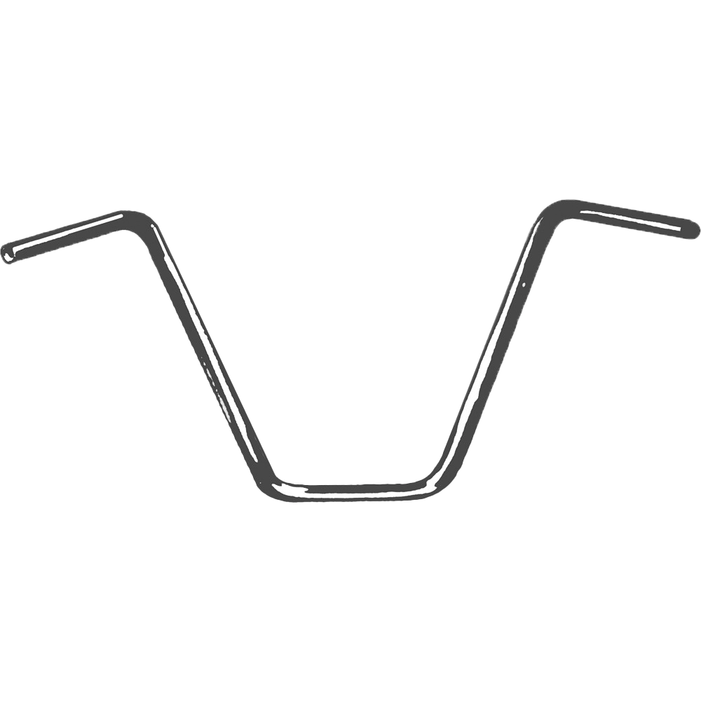 1" Handlebar Ape Hanger 14" Rise