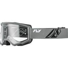 Focus Goggle Grey/Black W/ Clear Lens