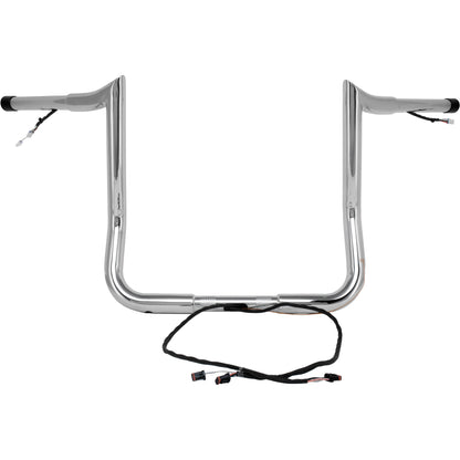 14" Monkey Bagger Bar Prewired Chrome `14 23 Flh/Flt