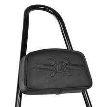 Tall Sissy Bar W/ Pad Black