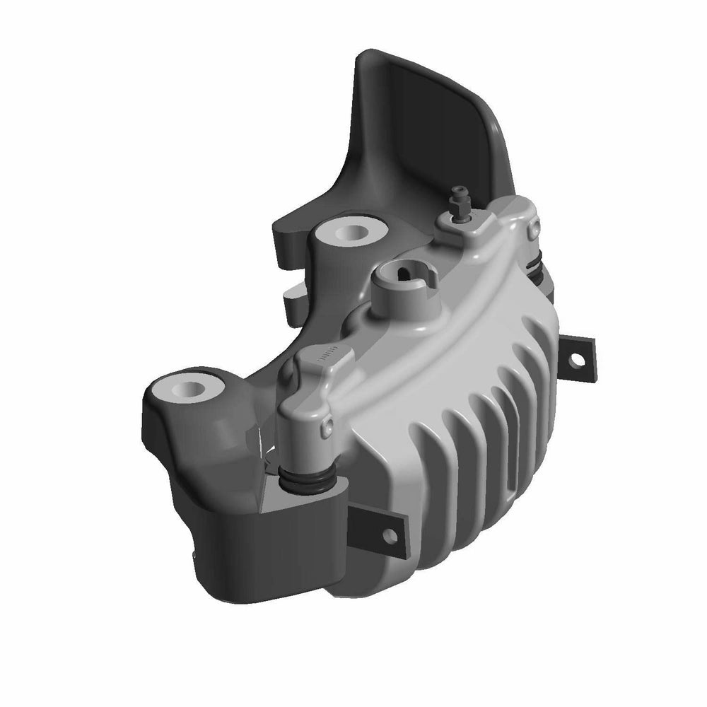 Polaris RZR 3-Piston Brake Caliper Assembly, Front, Left, Genuine OEM Part 1913766, Qty 1