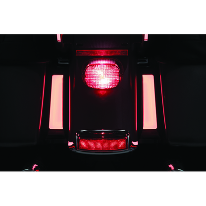 Kuryakyn Tracer L.E.D. Inserts For Saddlebag Supports Black