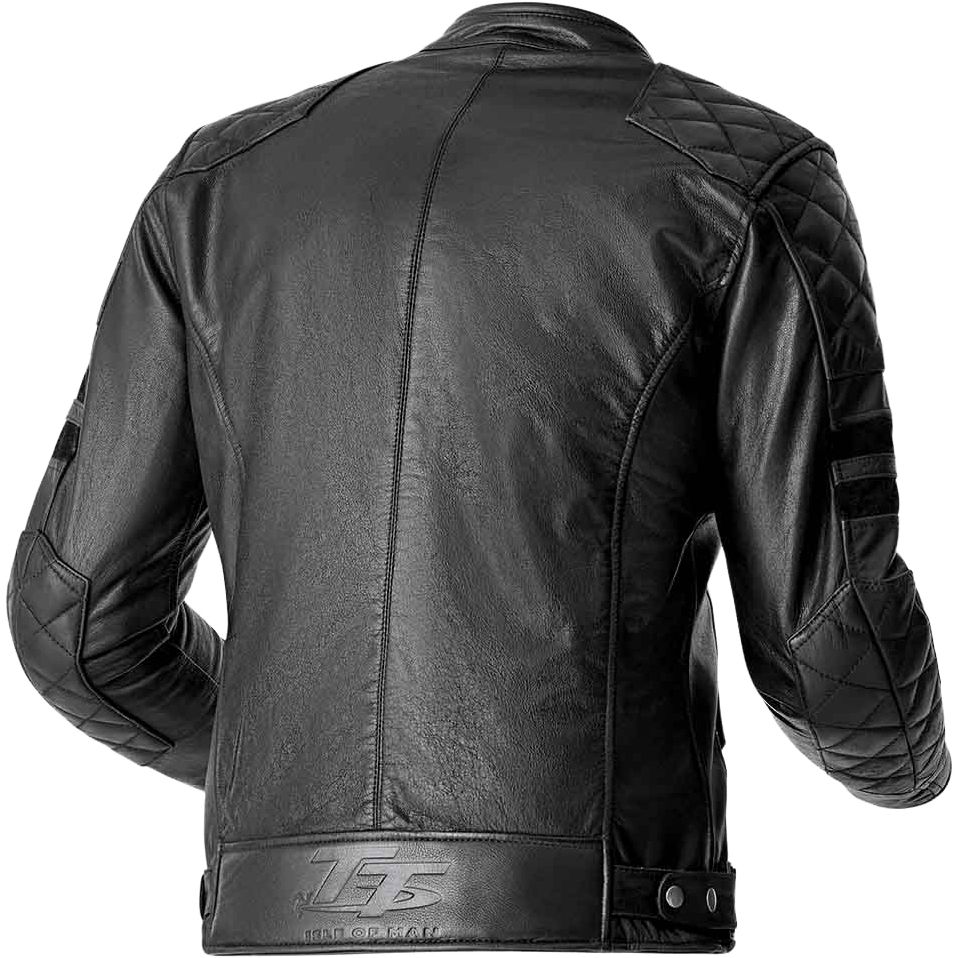 Hillberry D3o Jacket Black Leather Lg