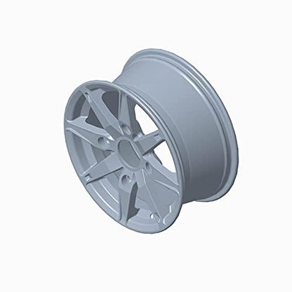 Polaris RZR Rim Cast, 15x7, Matte Flash Black, Genuine OEM Part 1523150-744, Qty 1