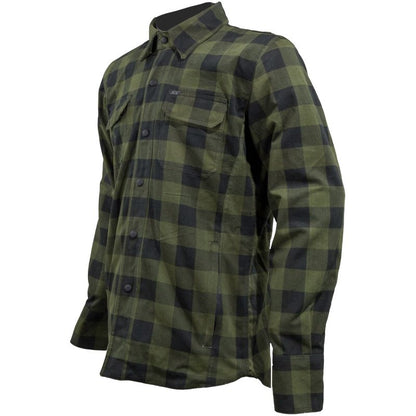 Speed and Strength True Grit Armored Motoshirt Olive/Black - 2XL