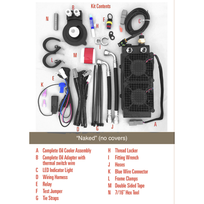 Naked Oil Cooler M8 `17 23