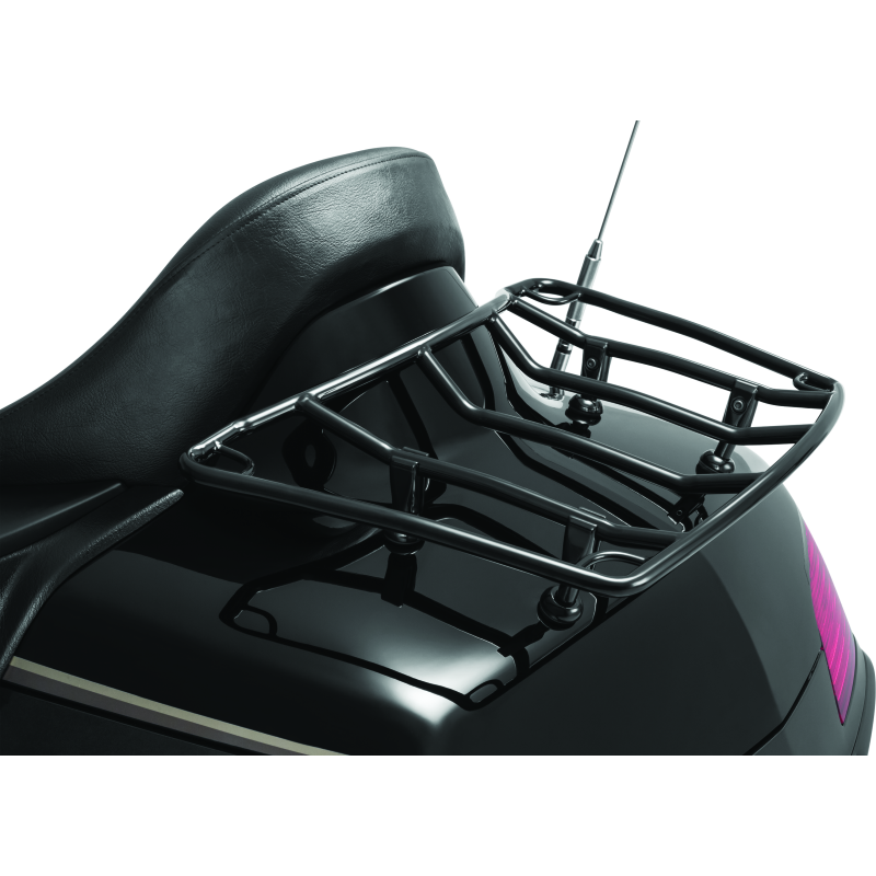 Kuryakyn Trunk Luggage Rack Adjustable Gloss Black