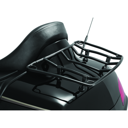 Kuryakyn Trunk Luggage Rack Adjustable Gloss Black