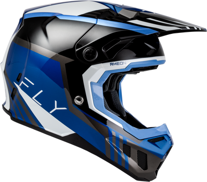Youth Formula Cc Strike Helmet Black/Blue/Grey/White Yl