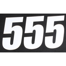 Number 5 White 6" 3/Pk