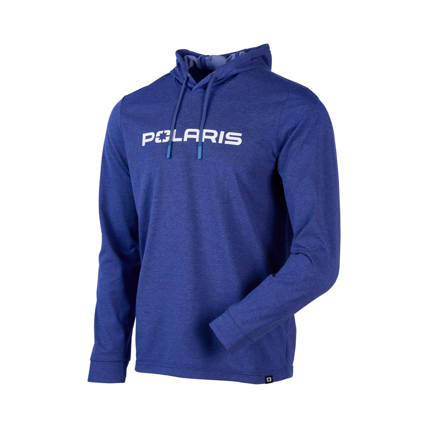 Polaris Off Road Men's UPF Hoodie Tee - L Blue