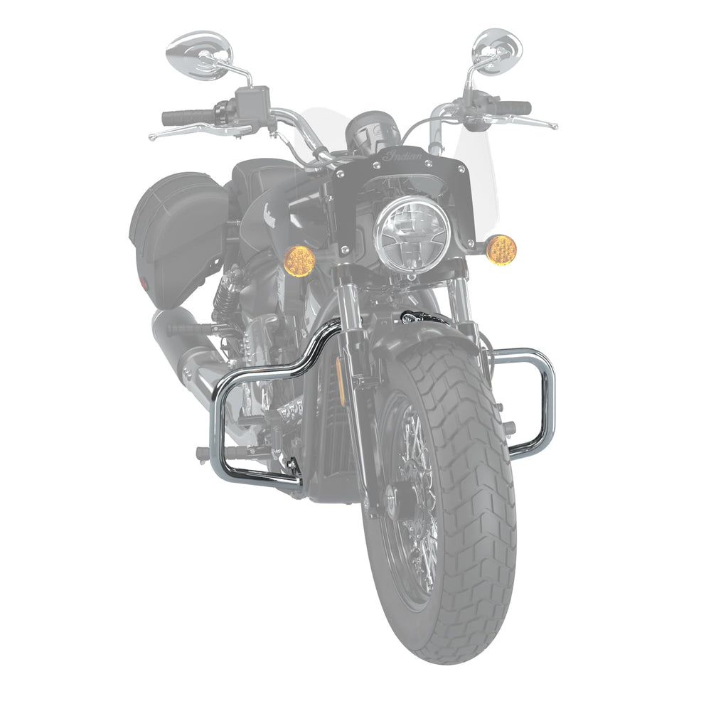
                      
                        Indian Motorcycle Steel Front Highway Bars, Pair - 2890252-156
                      
                    