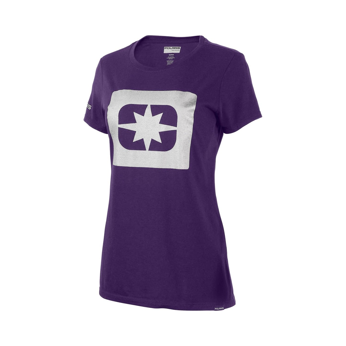 Polaris Off Road Women's Silver Icon Tee - L