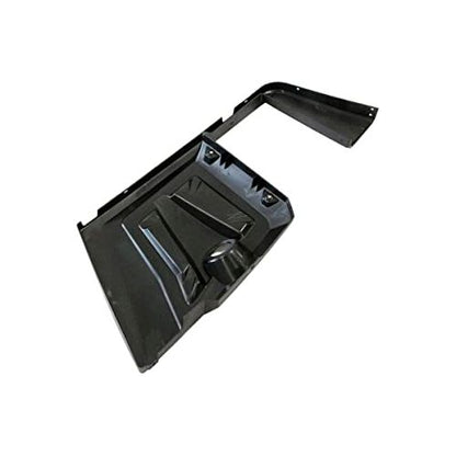Polaris Ranger Fender with Rocker, Rear, Right Side, Gloss Black, Genuine OEM Part 5437567-070, Qty 1