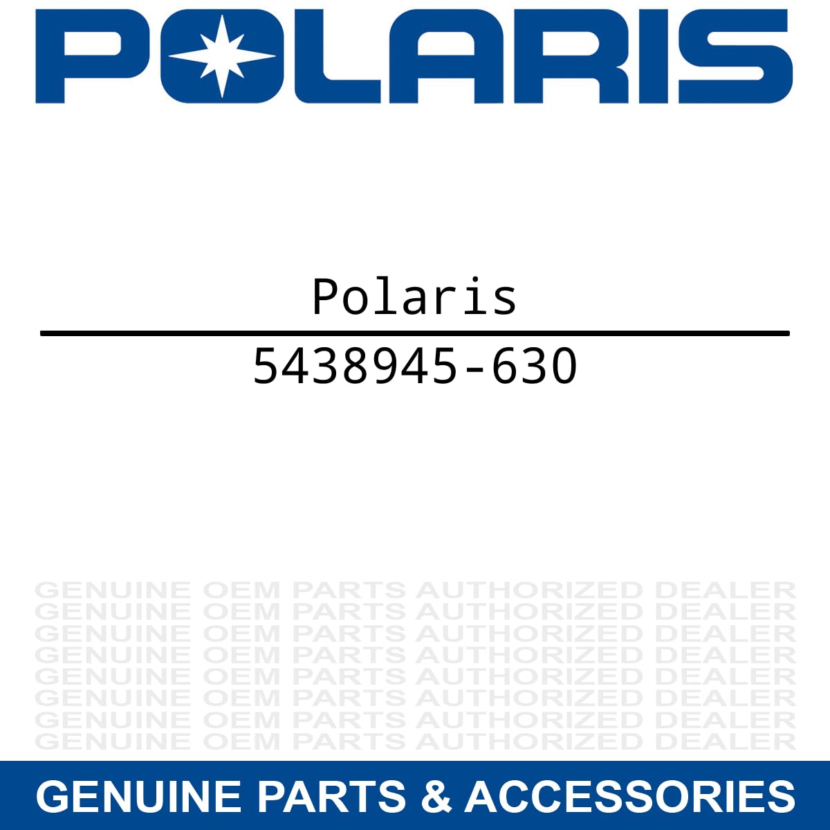 Polaris RZR Instrument Cluster Bezel, Lime Squeeze, Genuine OEM Part 5438945-630, Qty 1