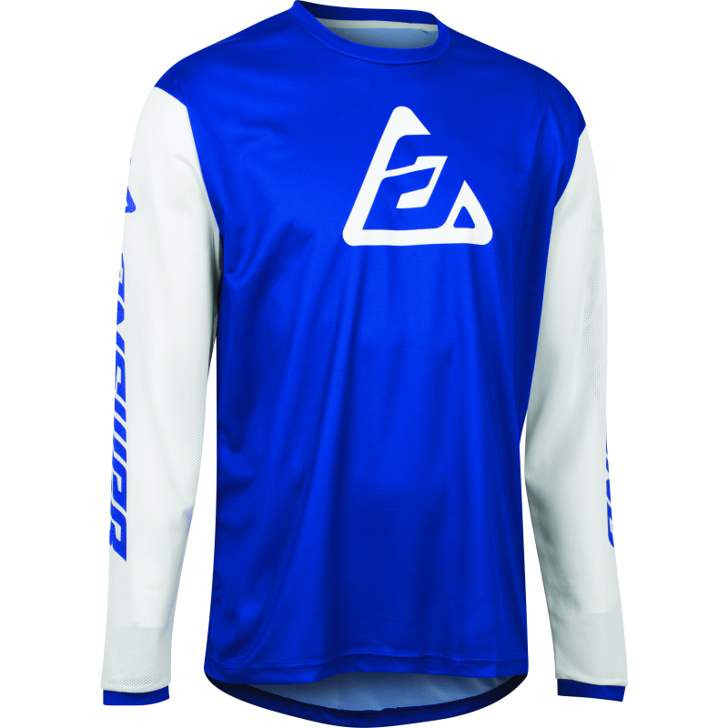 Answer Arkon Bold Jersey Reflux Blue/White Youth - Medium