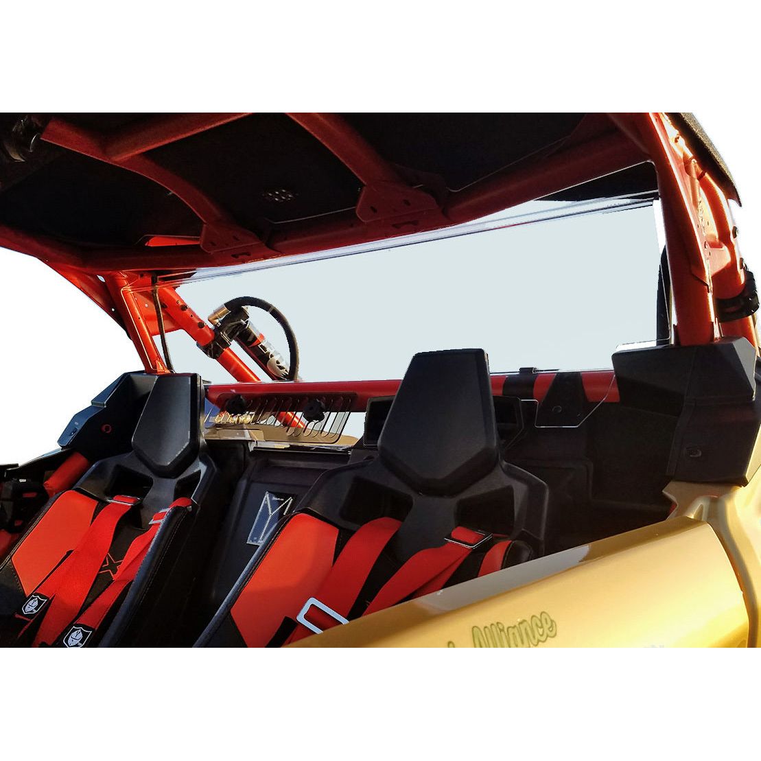 Rear Windshield W/Vent Can