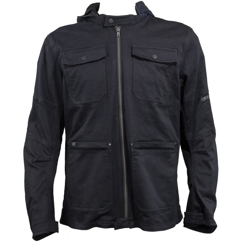 Speed and Strength Dogs Of War 2.0 Textile Jacket Black - Small