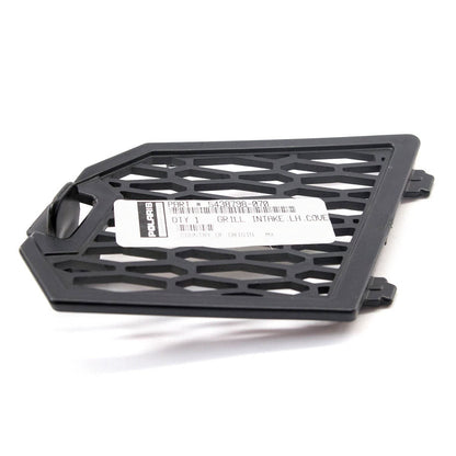 Polaris RZR Grill Intake Cover, Left, Gloss Black - 5438798-070