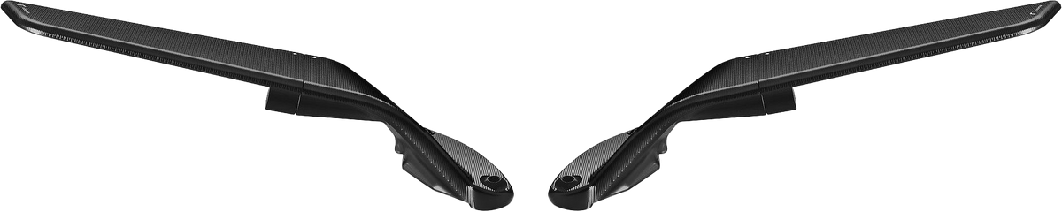 Stealth Sport Mirror Black Pair Kaw