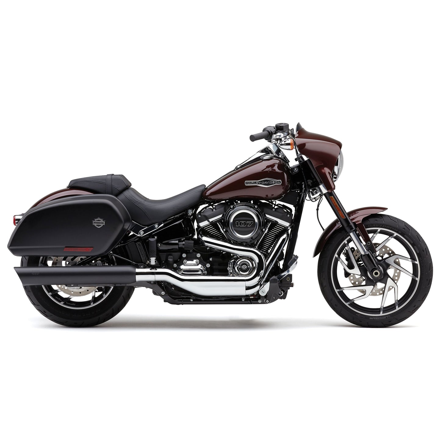 909 Twins 4" Slip Ons Black Flsb 18 22