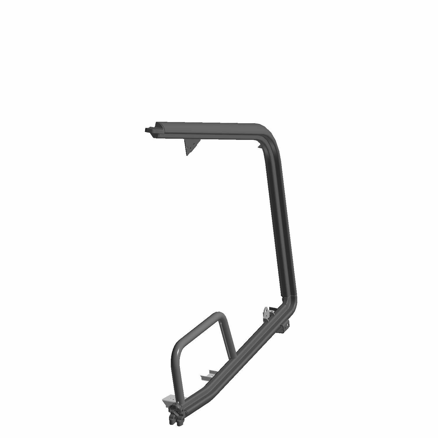 Polaris Ranger Cab Frame Weld, Left, Matte Black, Genuine OEM Part 1022534-458, Qty 1